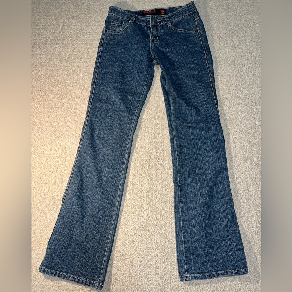 Stylish Blue Bootcut Women's Jeans